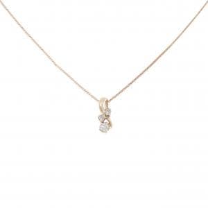 K10PG ダイヤモンド ネックレス 0.05CT