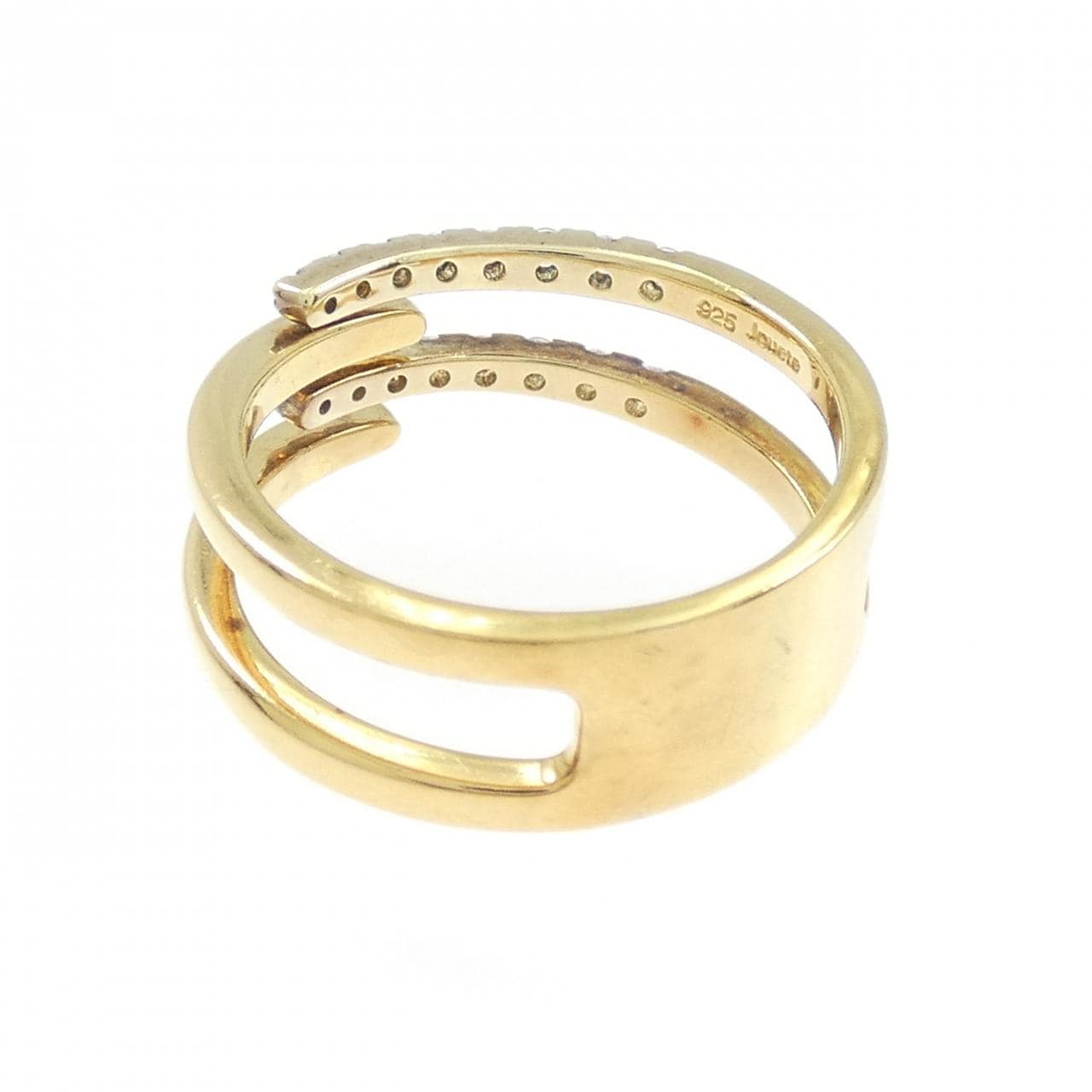 ジュエッテ キュービック リング 0.1CT