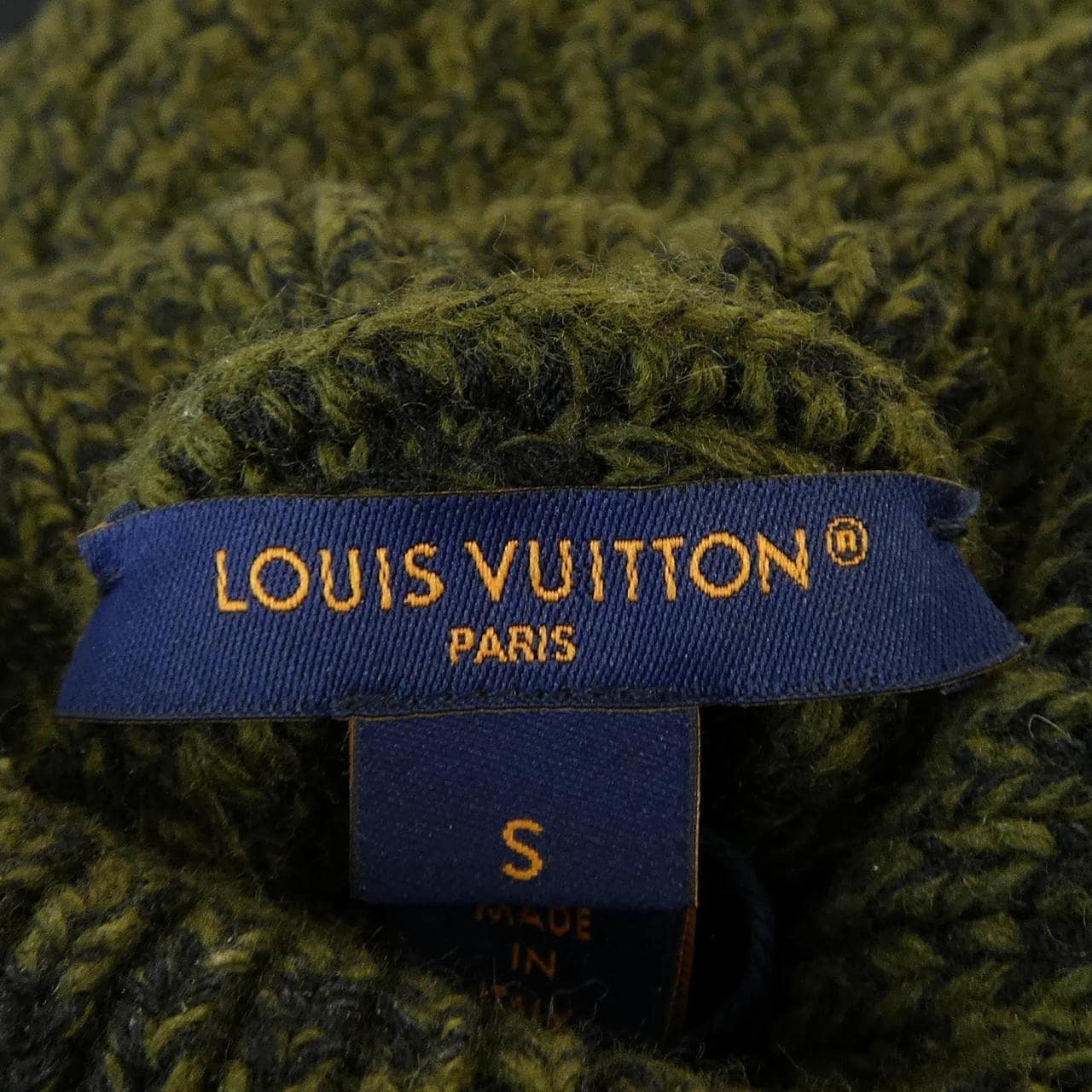 ルイヴィトン LOUIS VUITTON リブニットクロップドタートルネック FPKL23AMK ニット