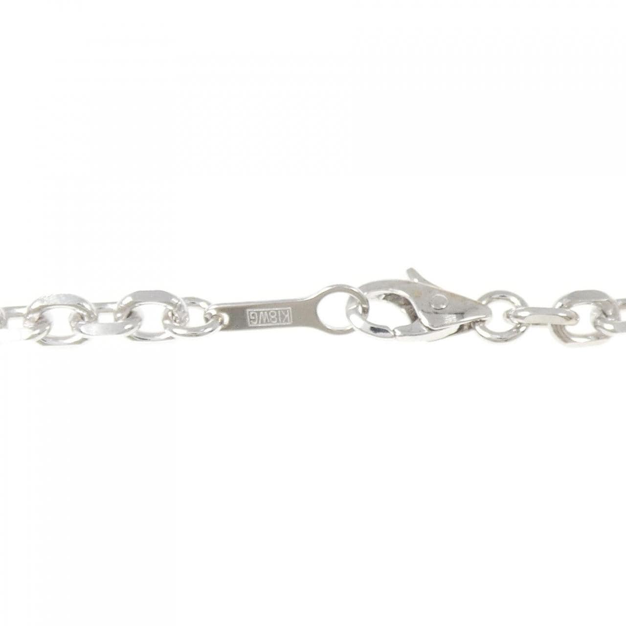 K18WG ネックレス