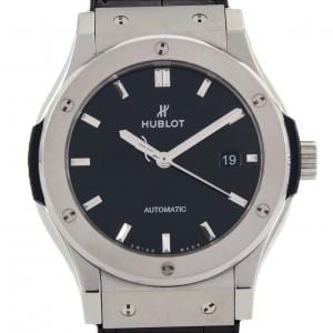 ウブロ クラシックフュージョンチタニウムブラックシャイニー 542.NX.1270.LR TI 自動巻