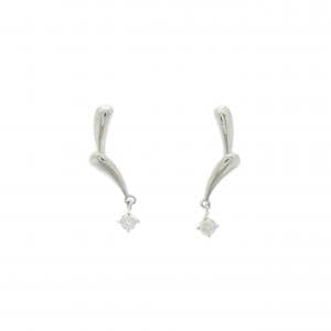 PT850/PT900 ダイヤモンド ピアス 0.10CT