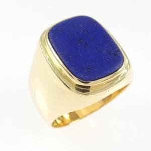 K18YG ラピスラズリ リング