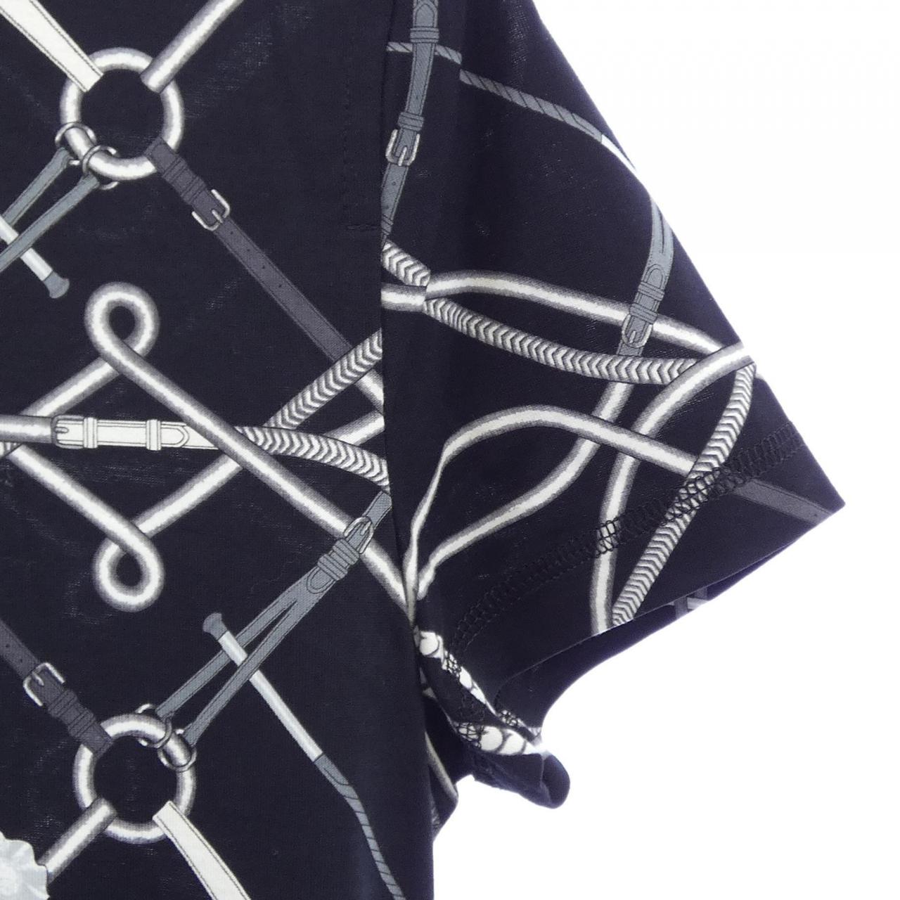エルメス HERMES PARCOURS SANS FAUTE *16-7704. カットワンピース