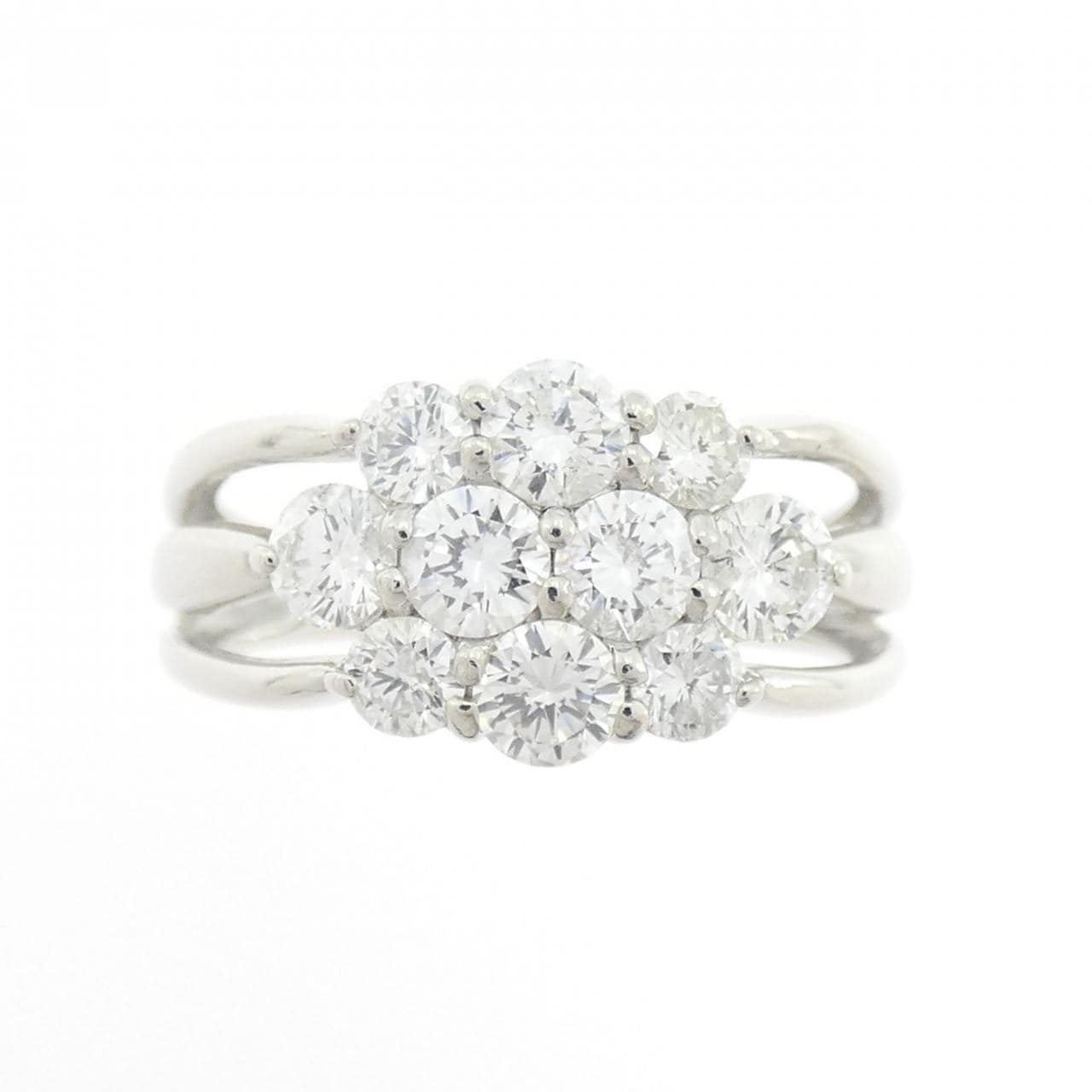 PT900 ダイヤモンド リング 1.00CT