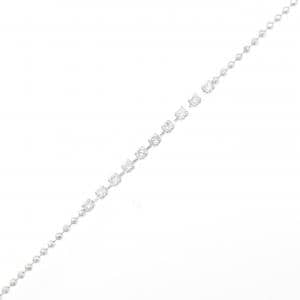 K18WG ダイヤモンド ブレスレット 0.30CT