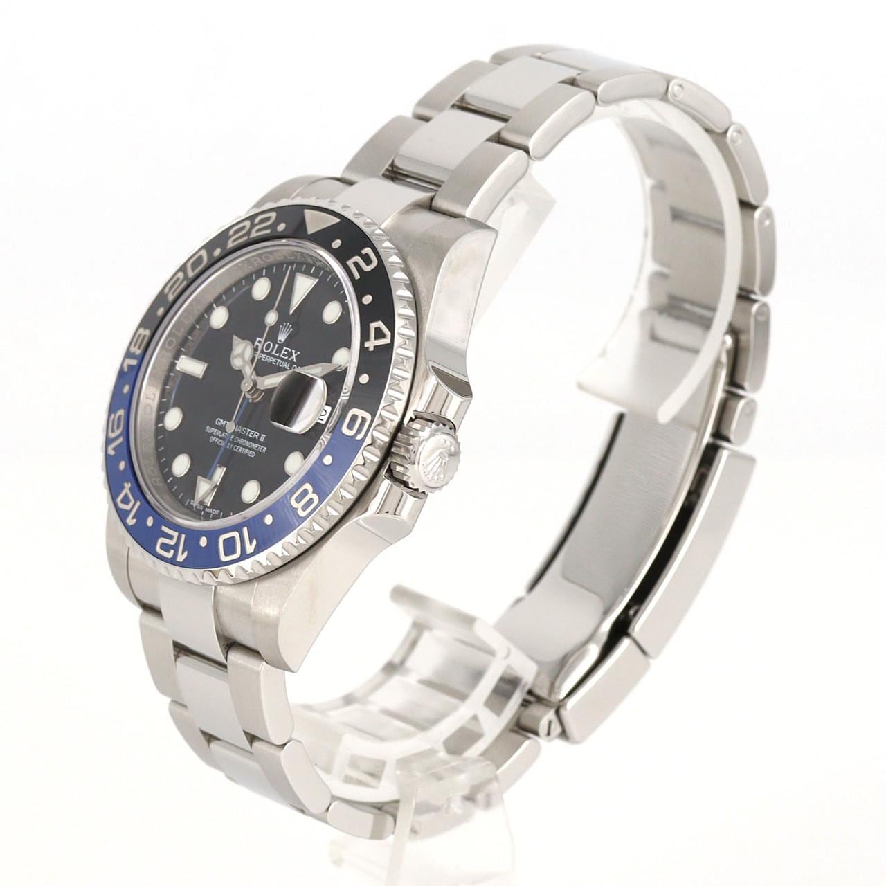 ロレックス GMTマスターⅡ 116710BLNR SS 自動巻 ランダム番