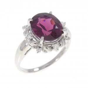 PT900 ガーネット リング 5.10CT