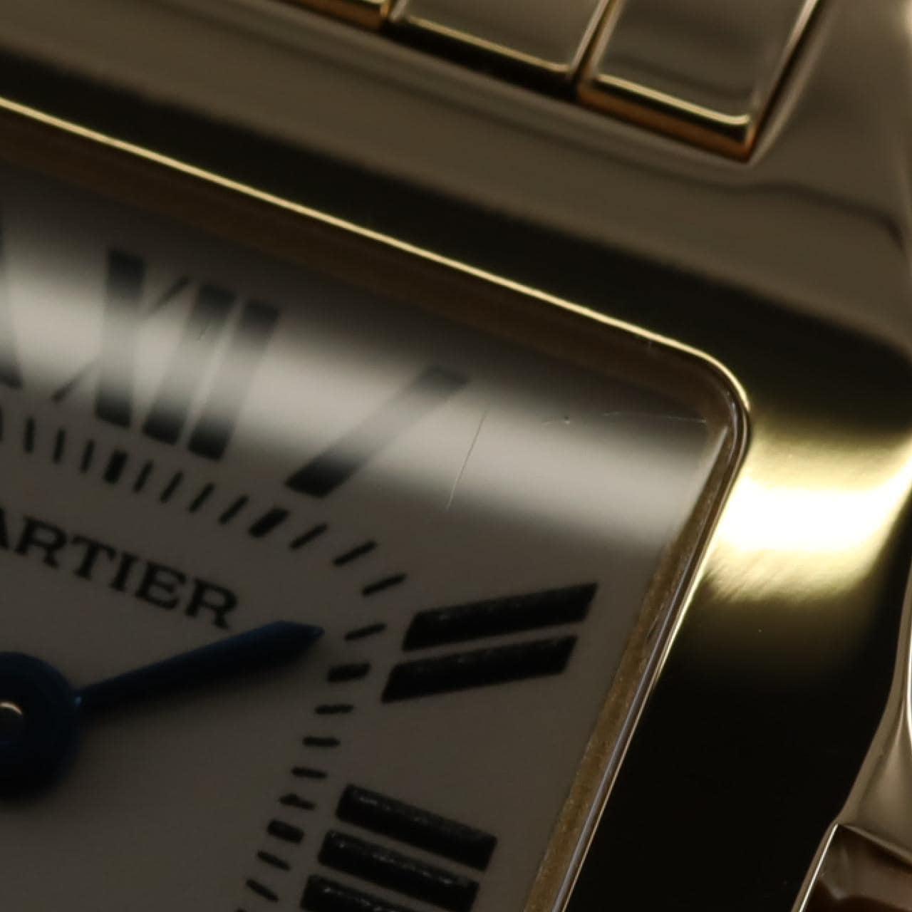 カルティエ サントスドゥモワゼルSM YG W25063X9 YG クォーツ
