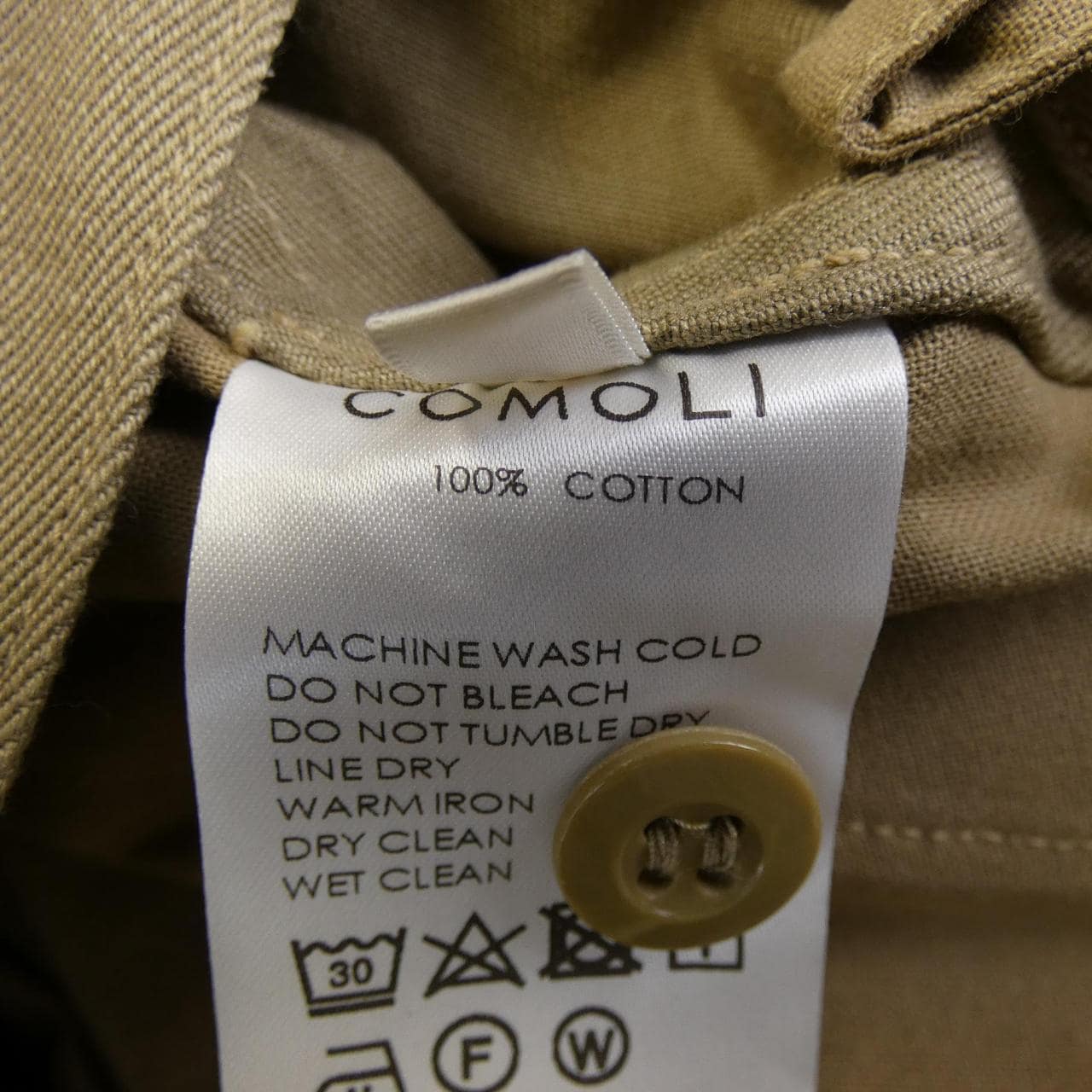 コモリ COMOLI V01-03006 パンツ