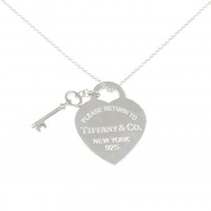 TIFFANY Return to TIFFANY Heart Tag Key Medium Necklace