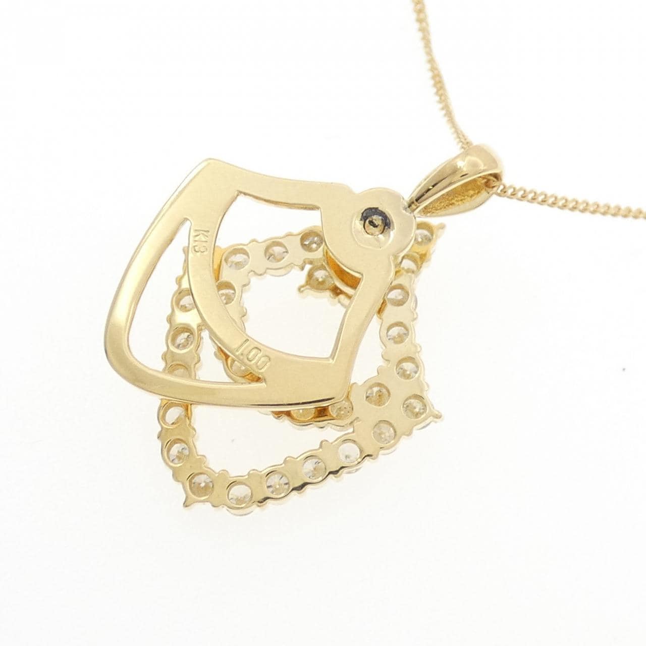 K18YG ダイヤモンド ネックレス 1.00CT