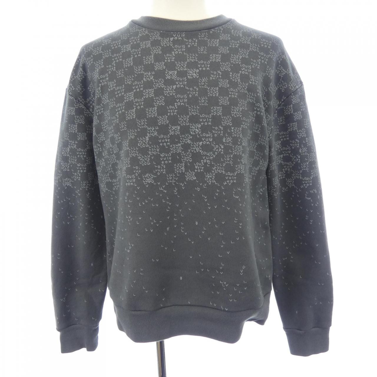 ルイヴィトン LOUIS VUITTON ダミエスプレッドプリンテッドスエットシャツ HNY11WIHN スウェット
