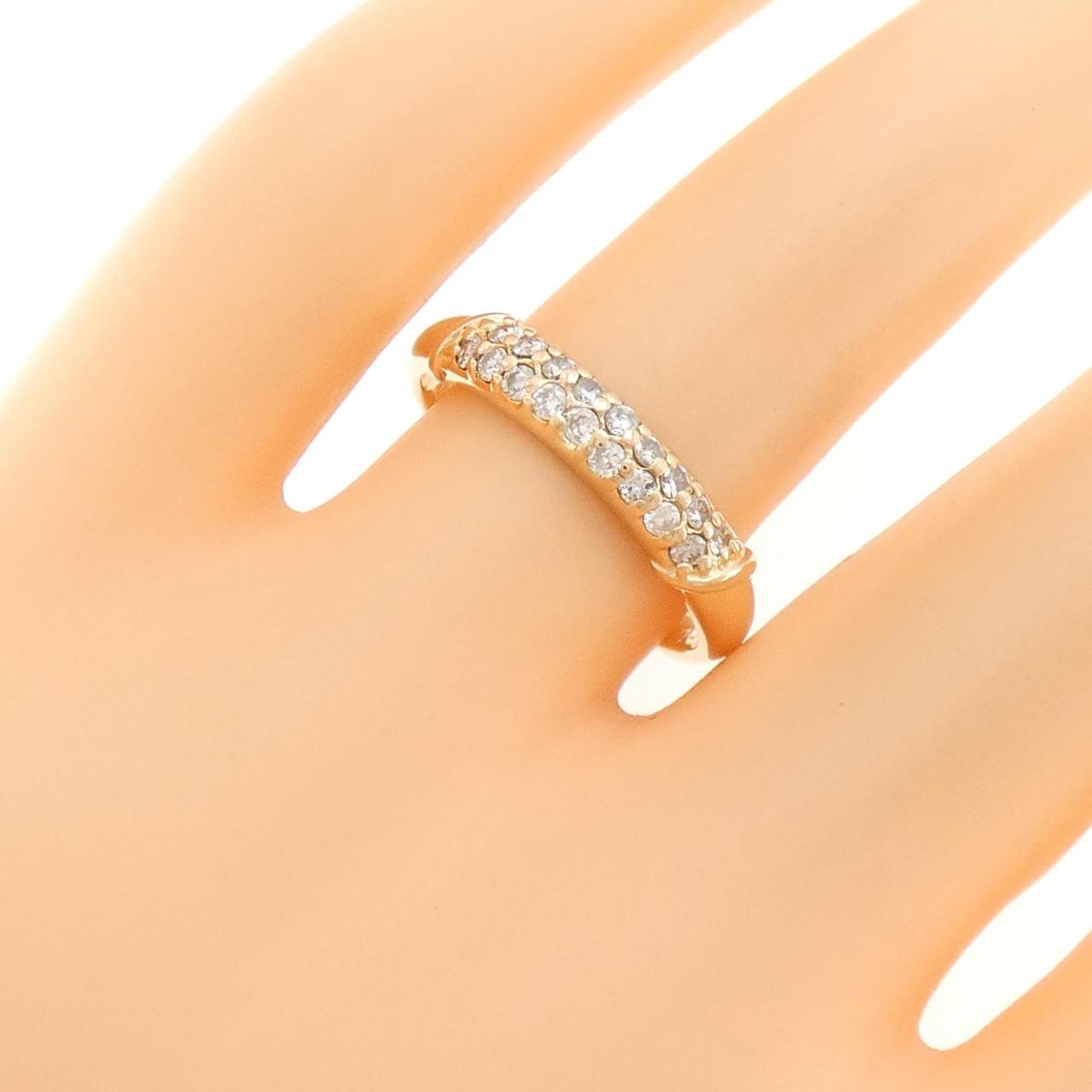 K18PG ダイヤモンド リング 0.30CT
