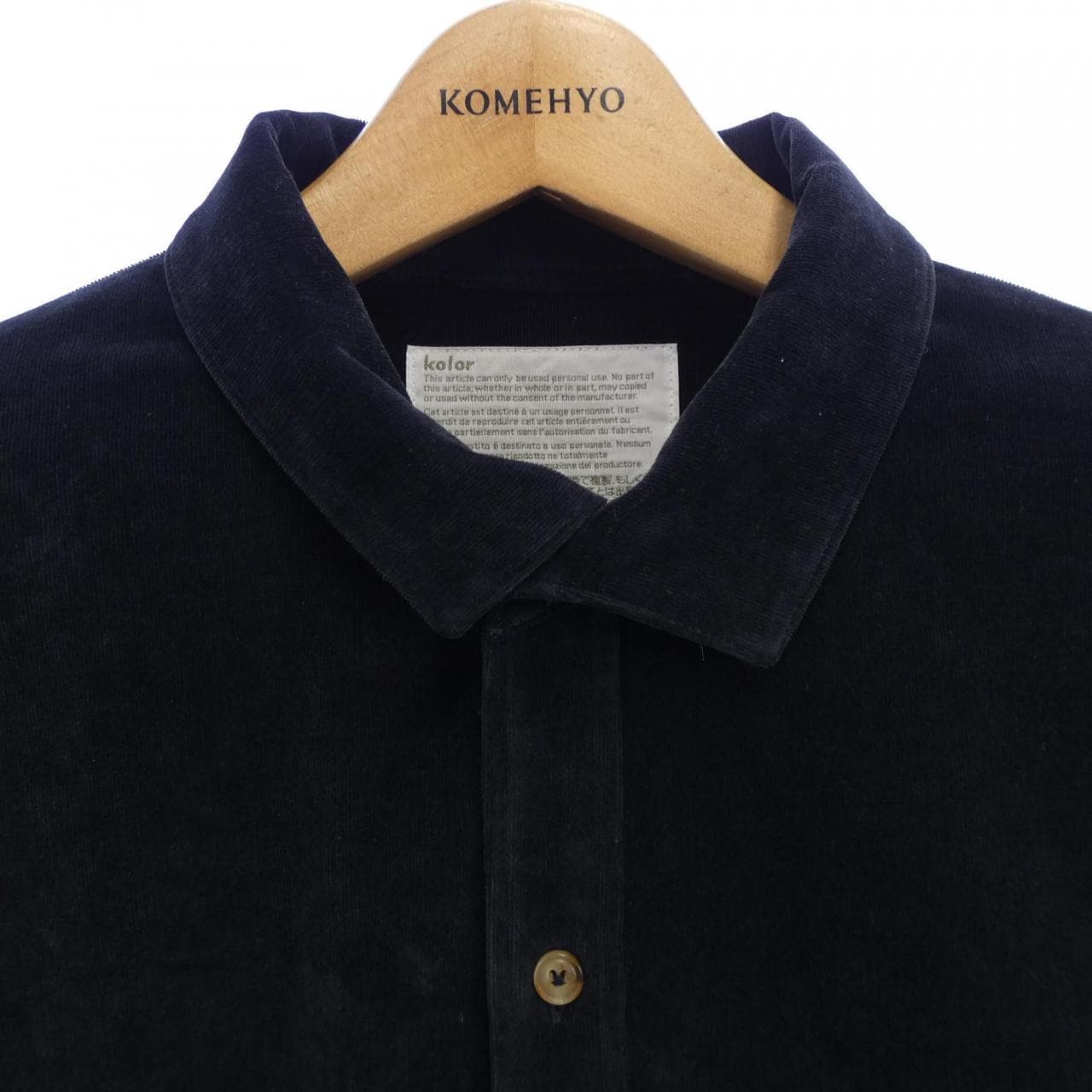 カラー Kolor 25WCM-B08118 シャツ