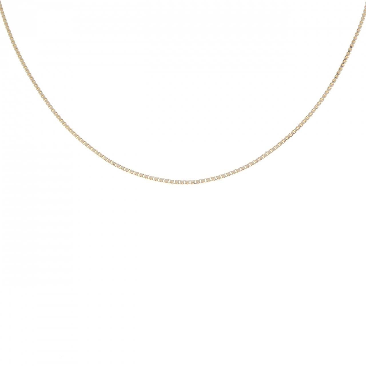 K18YG Venetian chain necklace
