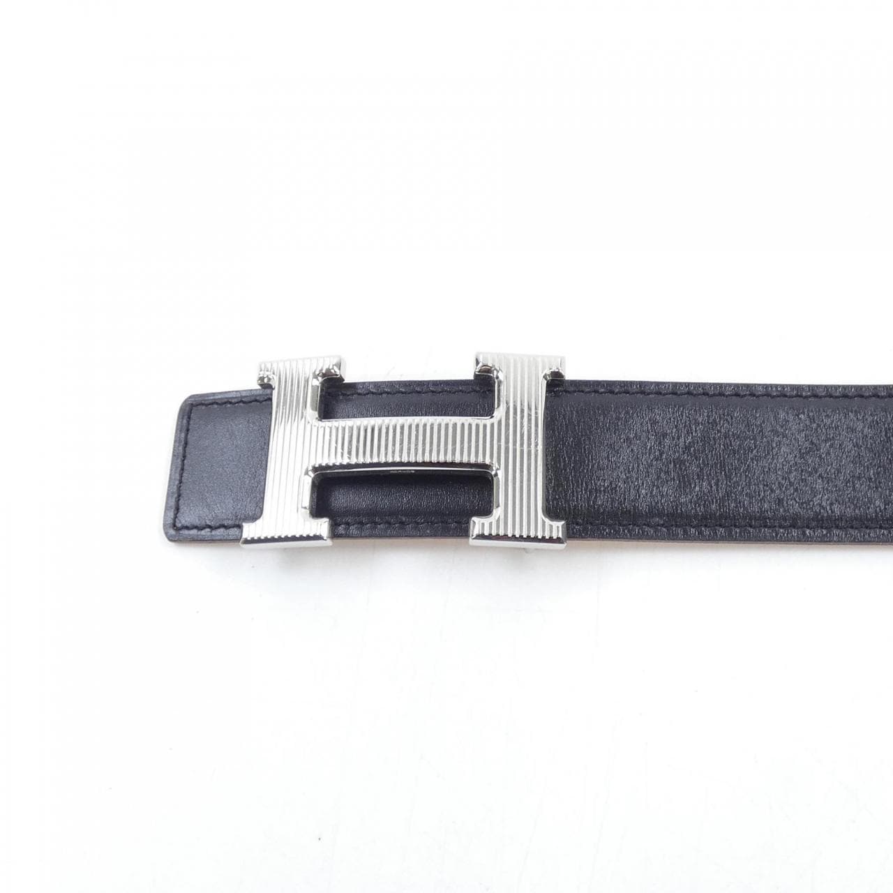エルメス HERMES H ストリエ 32mm リバーシブル BELT