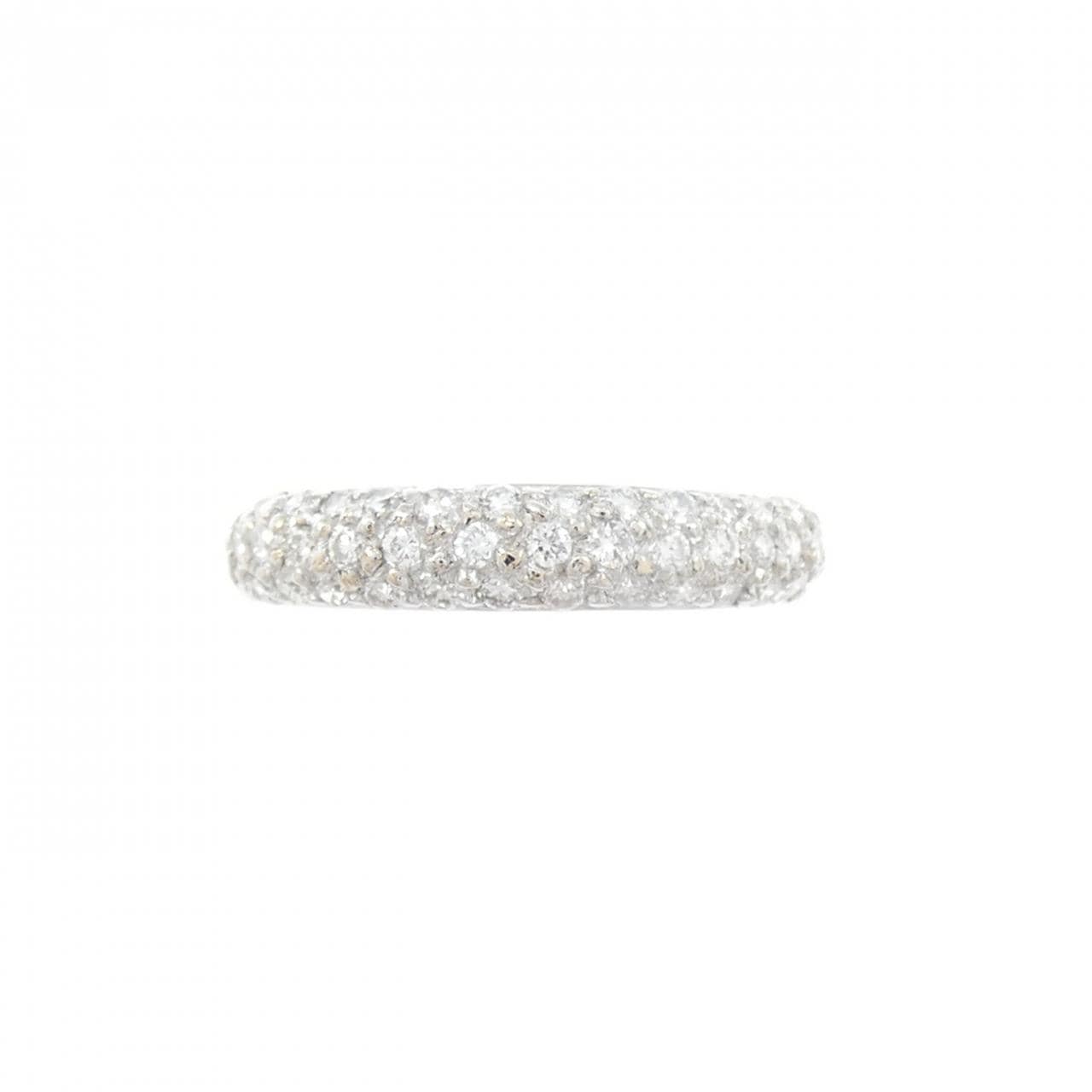 PT900 パヴェ ダイヤモンド ピンキーリング 0.31CT