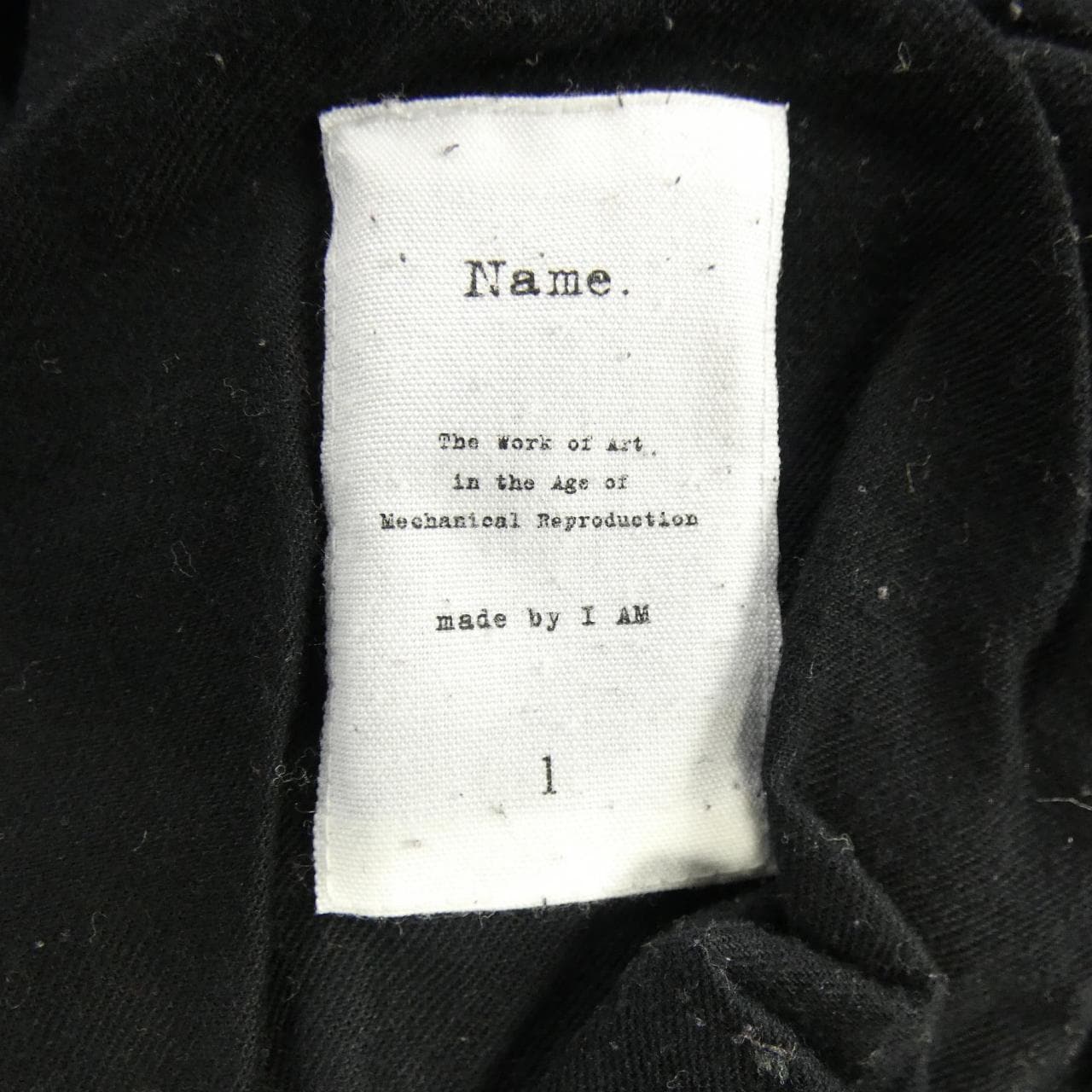 ネーム NAME NMPT-18SS-017 パンツ