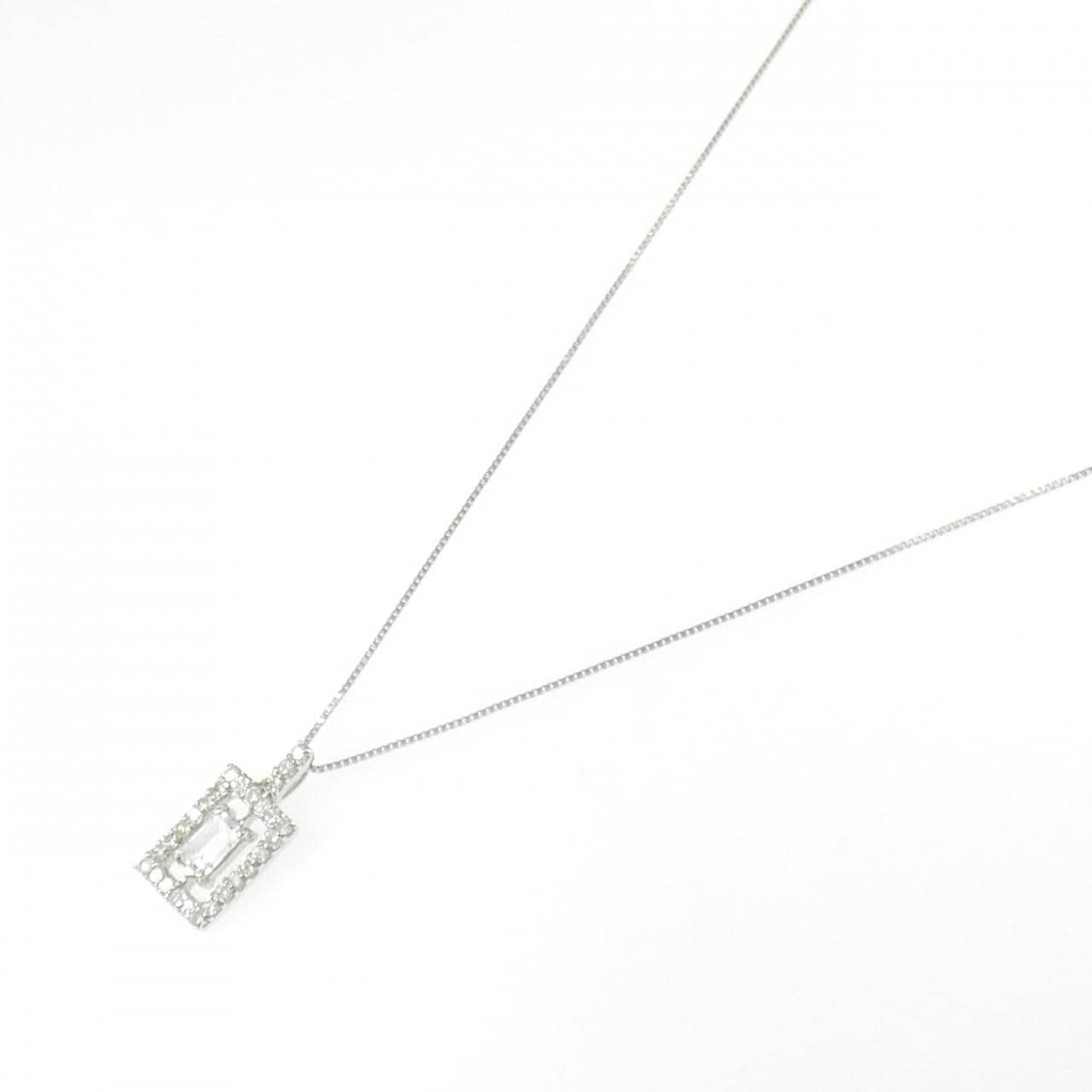 PT900/PT850 ダイヤモンド ネックレス 0.351CT