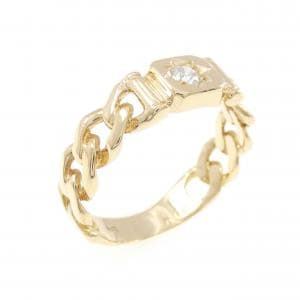 K18YG ダイヤモンド リング 0.10CT