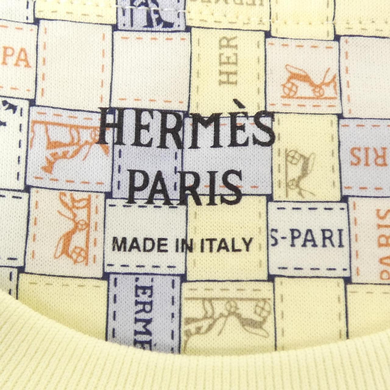エルメス HERMES BOLDUC AU CARRE ボルデュックチェック 5E4645DK Tシャツ