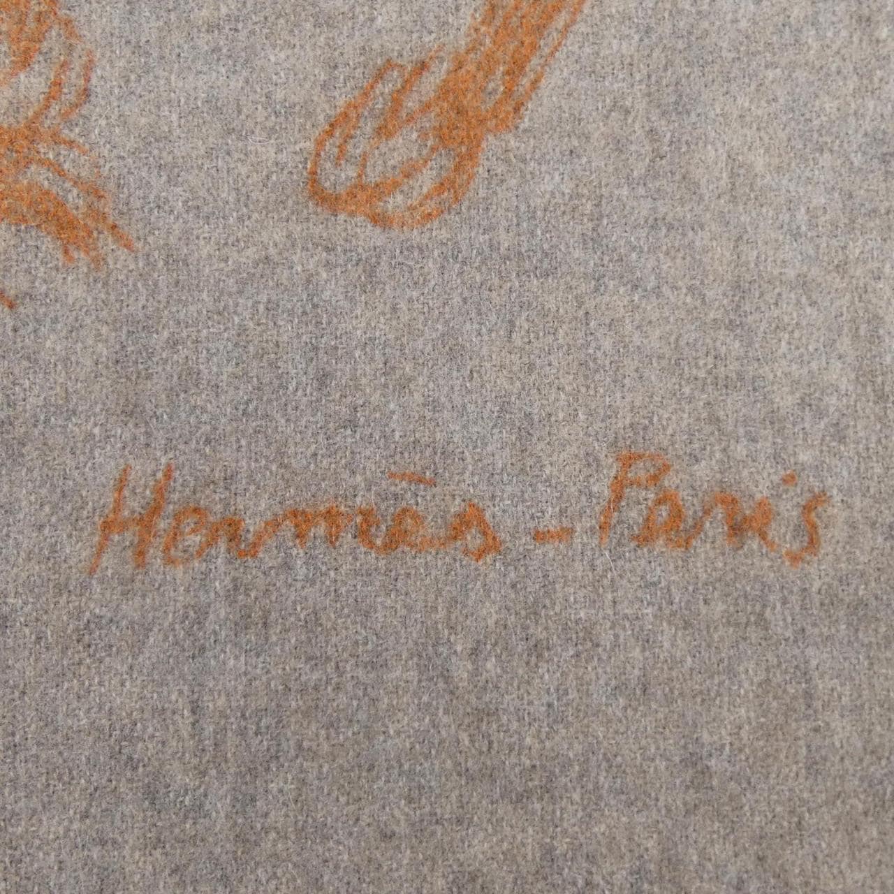 エルメス HERMES PIROUETTE AU GALOP H392850T MUFFLER