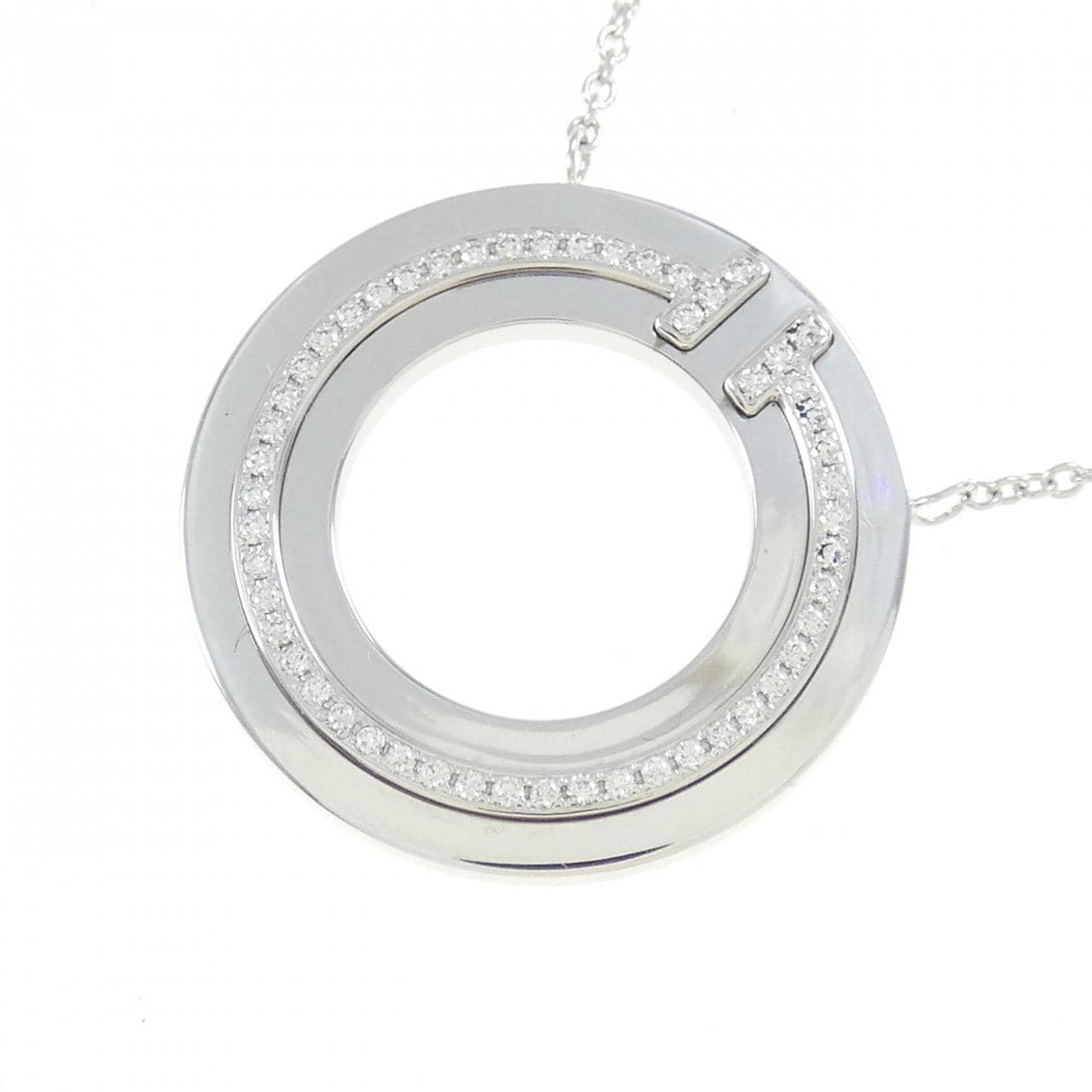 TIFFANY t circle necklace