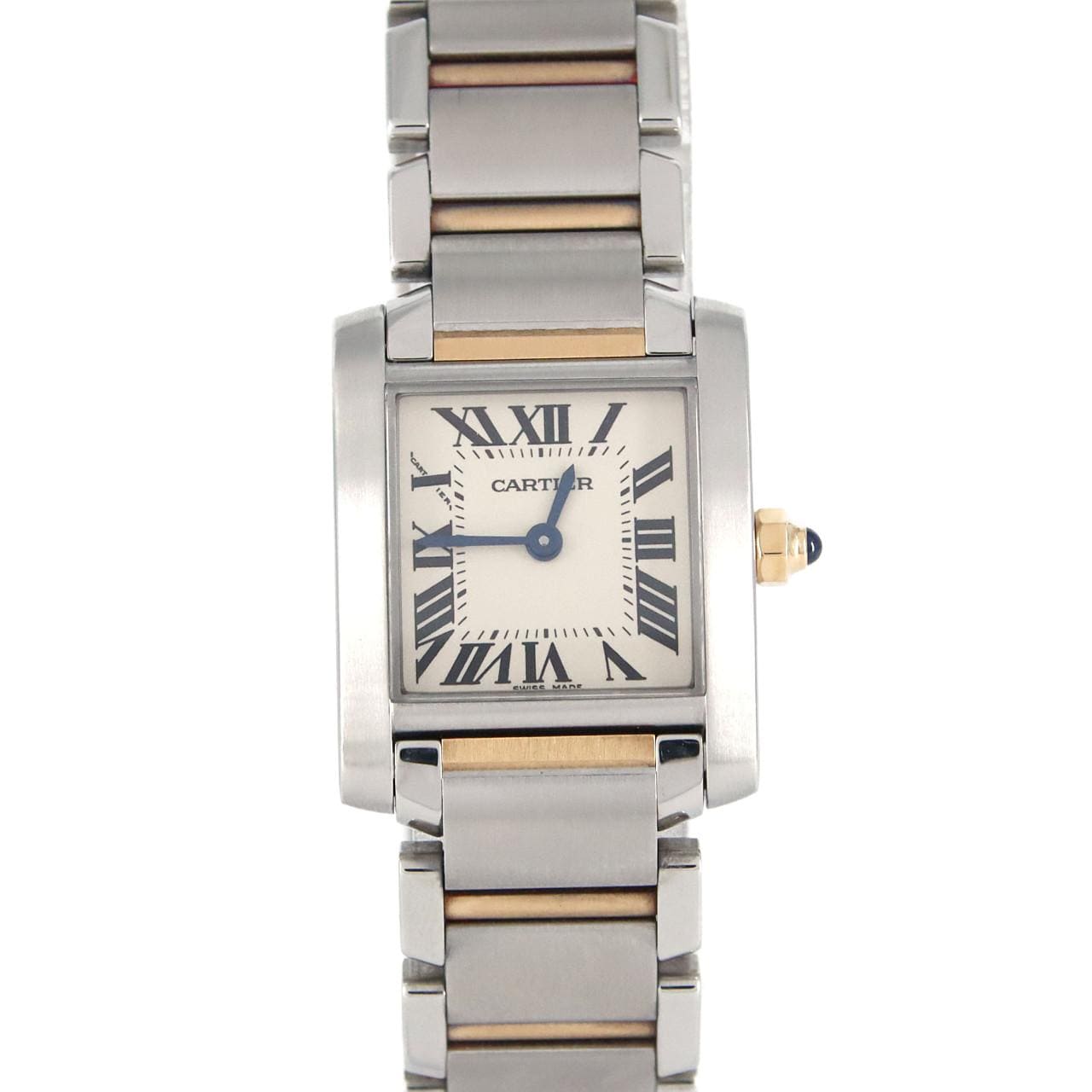 Cartier Tank Francaise SM 兩色 W51007Q4 SSxYG石英