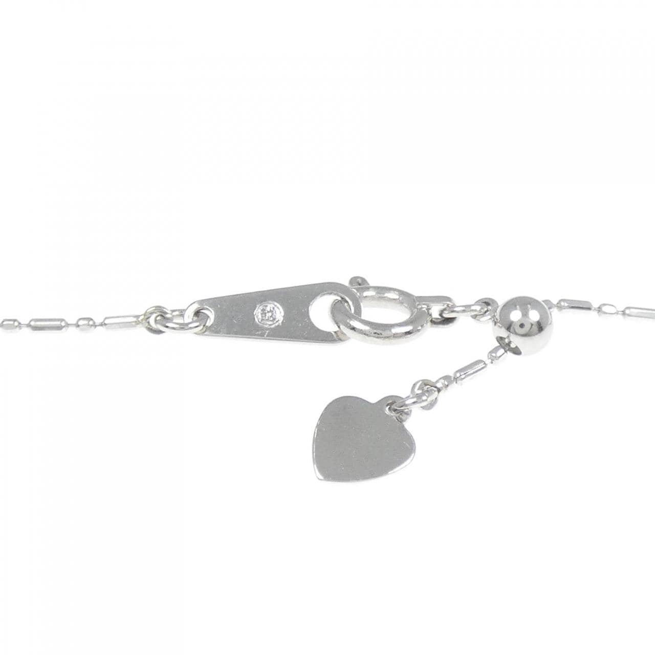 PT900/PT850 エメラルド ネックレス 0.80CT