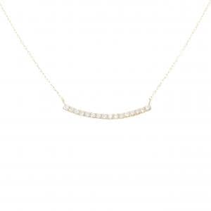 【リメイク】K18YG ダイヤモンド ネックレス 0.20CT