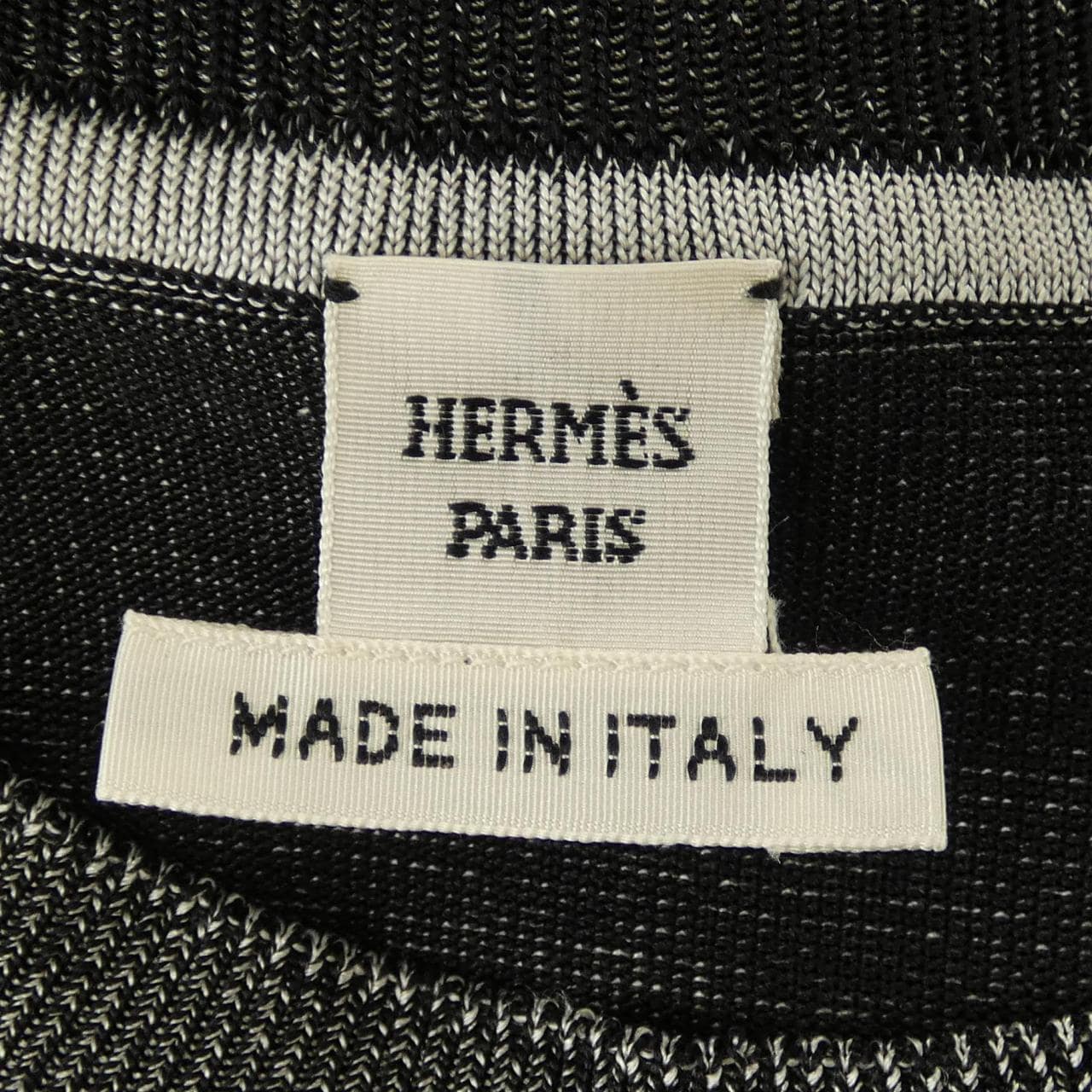 エルメス HERMES LE TRESOR DE MEDOR RAYURE 2H2835D5 ツイルレーヌ トップス