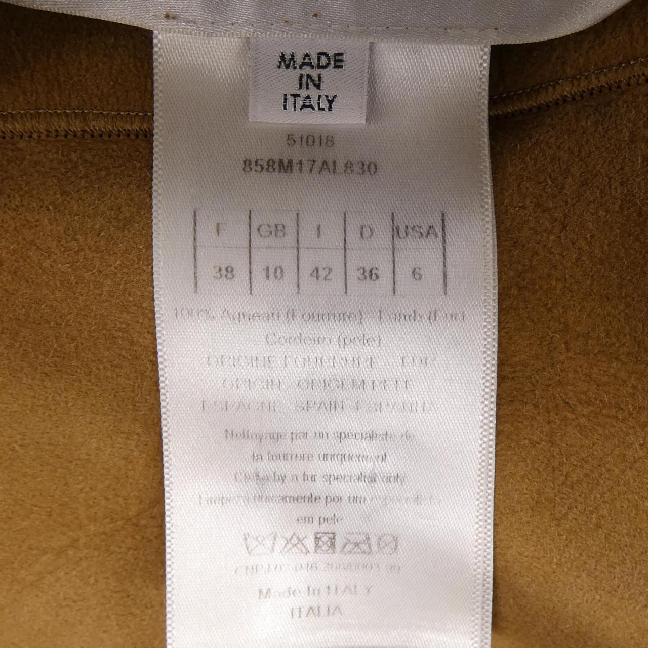 クリスチャンディオール CHRISTIAN DIOR 858M17AL830 ムートンコート