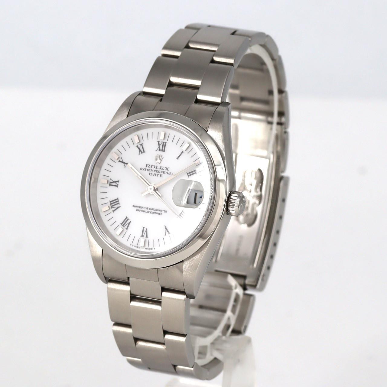 ロレックス オイスターパーペチュアルデイト 15200 SS 自動巻 A番