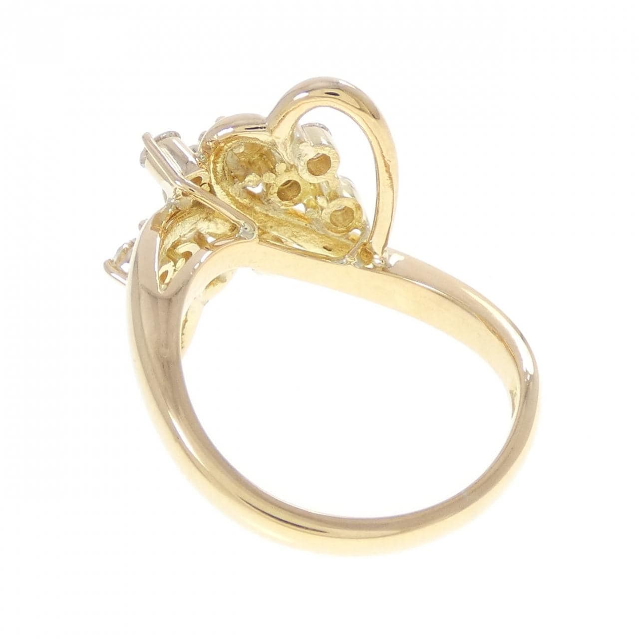 K18YG ダイヤモンド リング 0.57CT