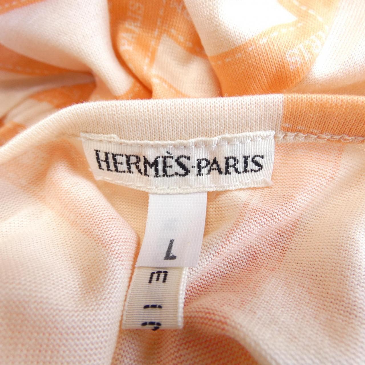 【ヴィンテージ】エルメス HERMES ボリュデュック Tシャツ
