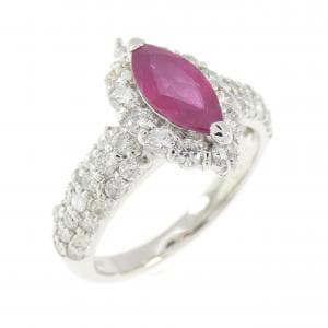 PT900 ルビー リング 0.97CT