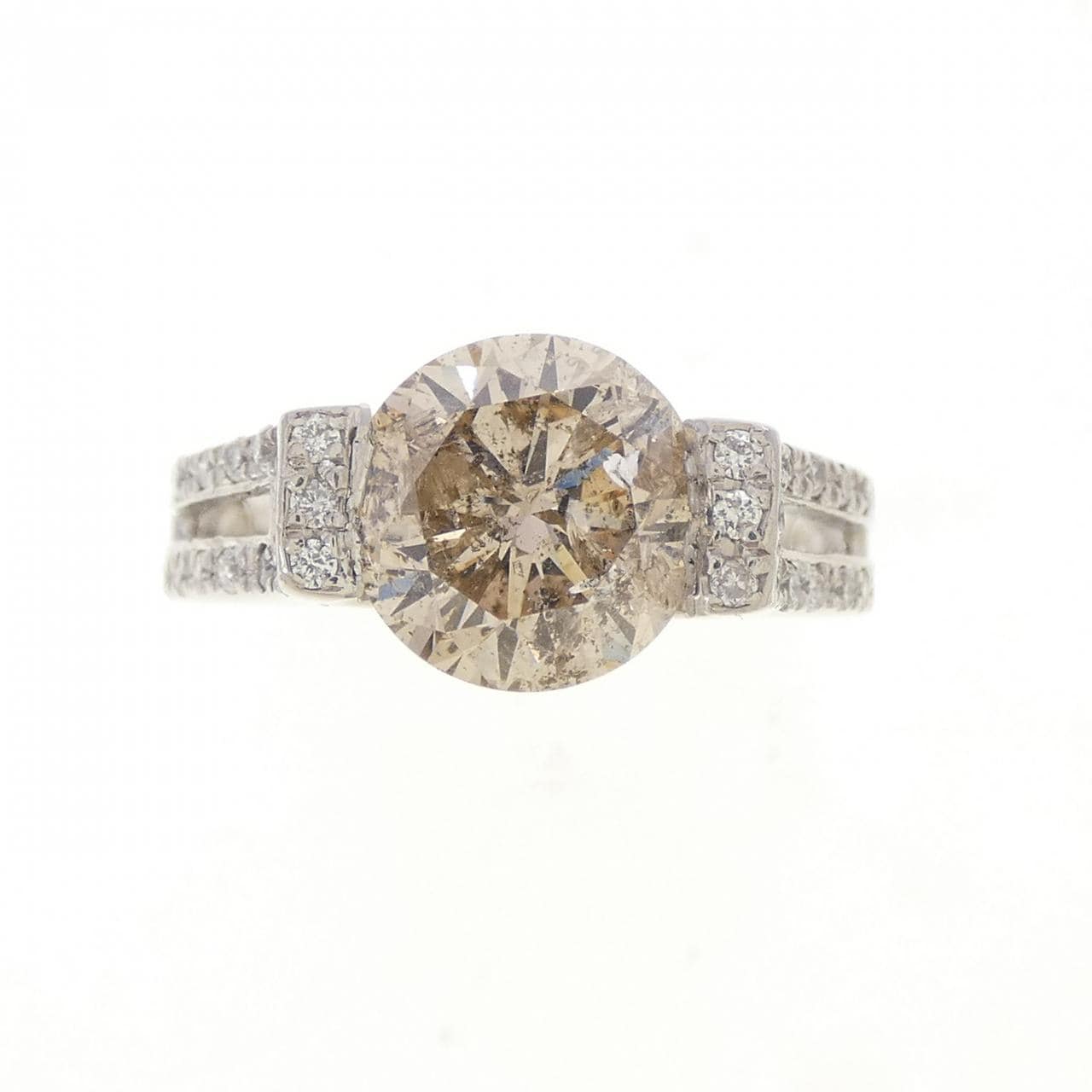 PT900 ダイヤモンド リング 2.21CT