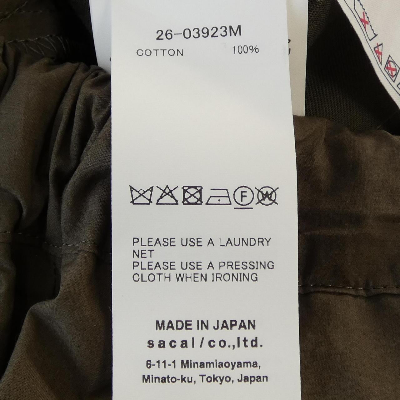 サカイ SACAI 26-03923M パンツ