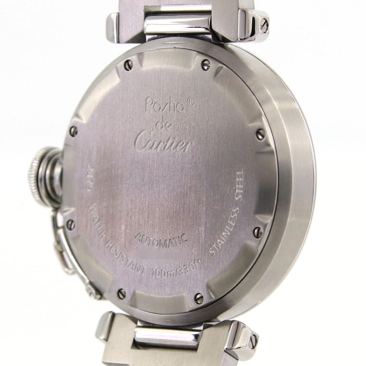 カルティエ パシャC グランデデイト W31044M7 SS 自動巻