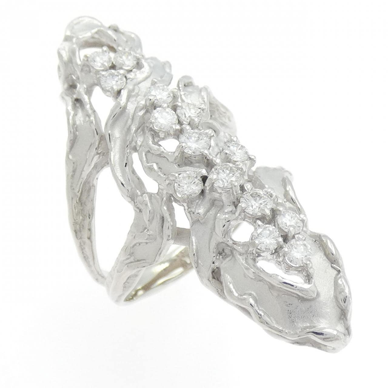 PT900 ダイヤモンド リング 0.72CT