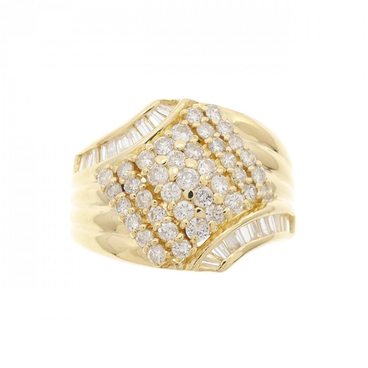 K18YG ダイヤモンド リング 1.00CT