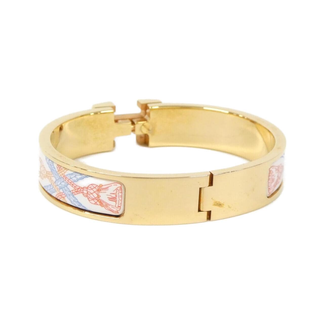 エルメス GRAND APPARAT REMIX クリック アッシュ PM 702410FO ブレスレット