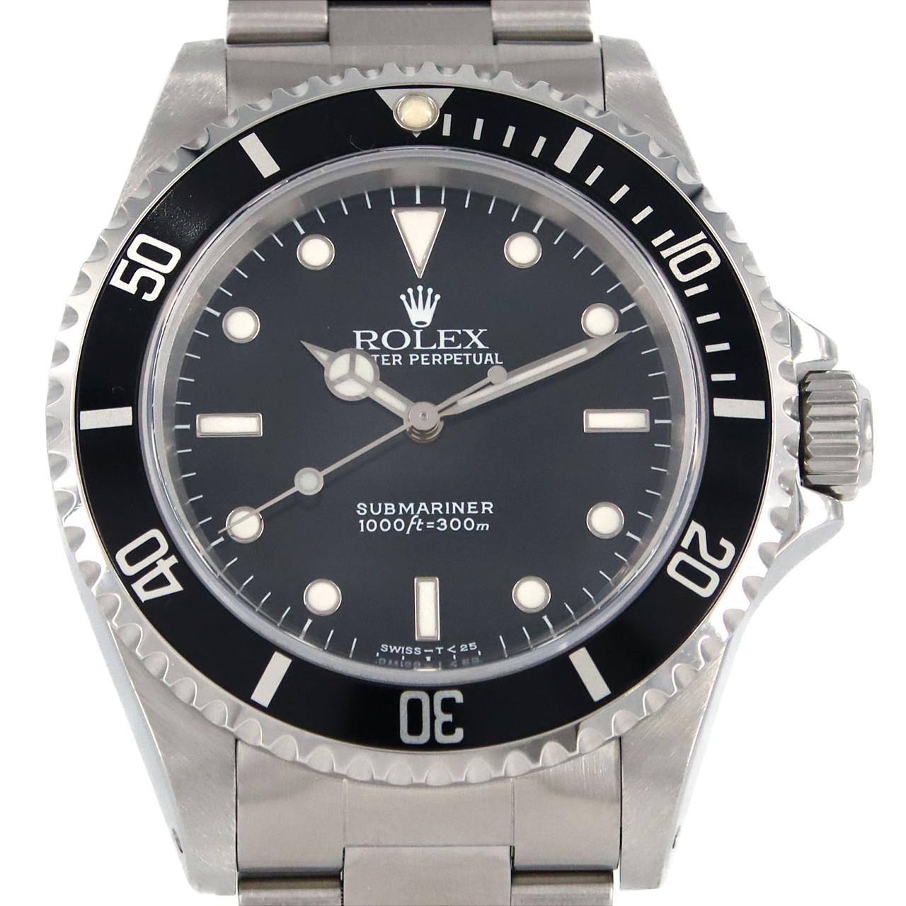 ROLEX Submariner Non-Date 14060 SS自動上弦U 編號