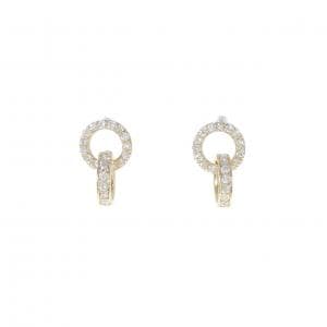 【リメイク】K18YG ダイヤモンド ピアス 0.40CT