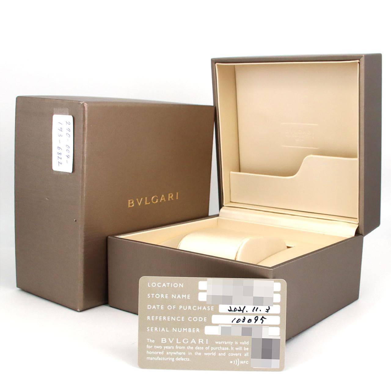 ブルガリ ブルガリブルガリ･12P JAPAN LIMITED BB23S/103095 SS クォーツ