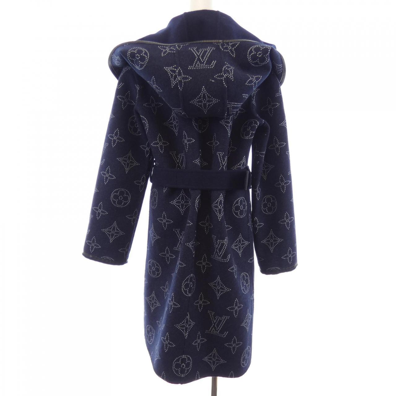 ルイヴィトン LOUIS VUITTON リバーシブルマヒナモノグラムラップコート FMCO09J54 コート