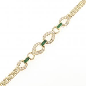 K18YG エメラルド ブレスレット 0.94CT