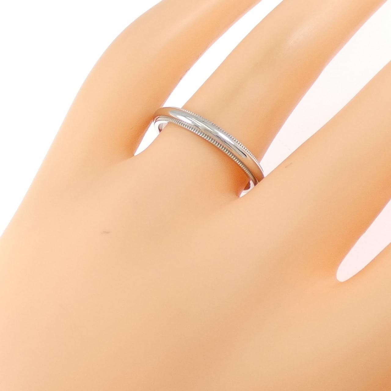 ティファニー ミルグレイン リング