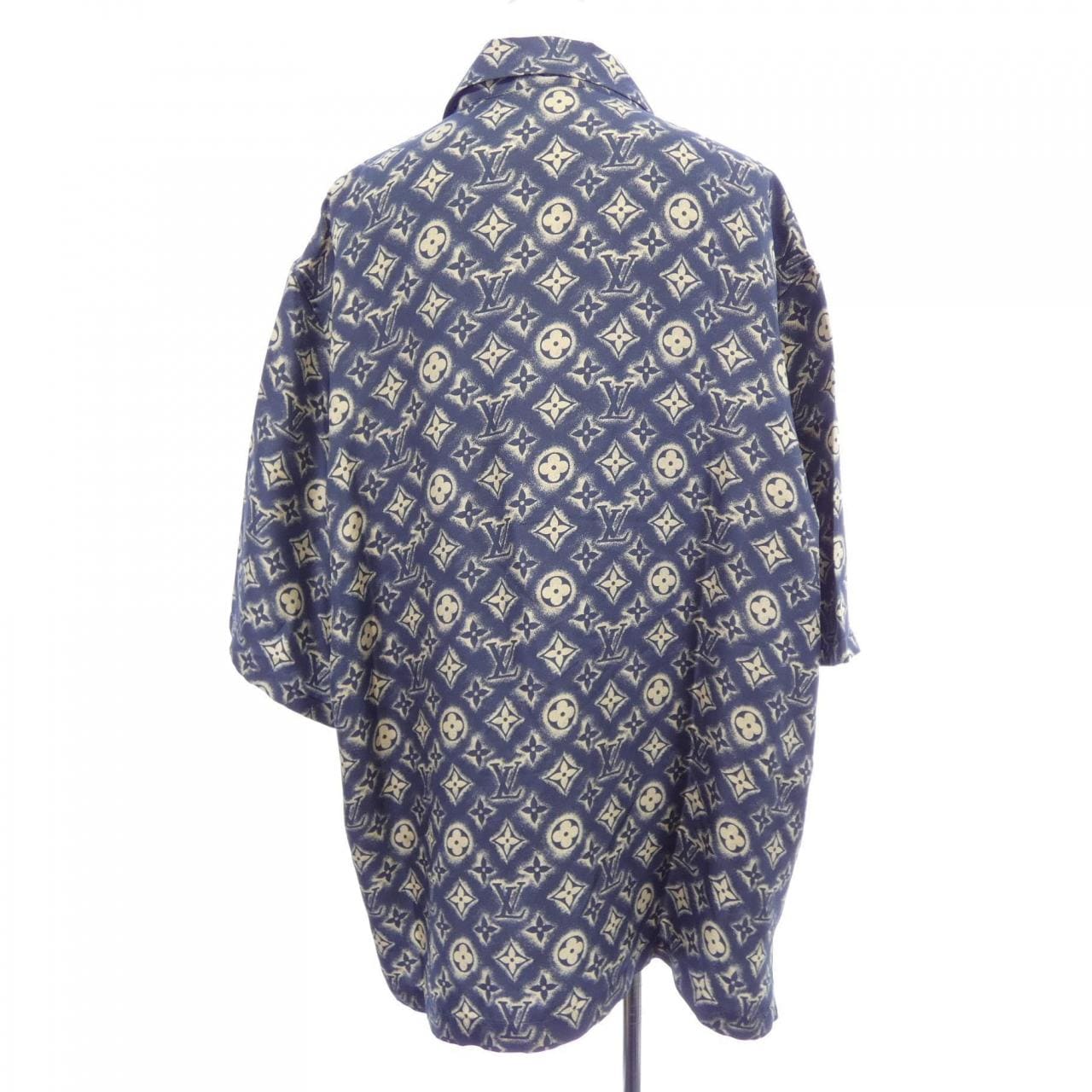 ルイヴィトン LOUIS VUITTON モノグラムシルクショーツショートスリーブシャツ HPS34WZ49 S/Sシャツ